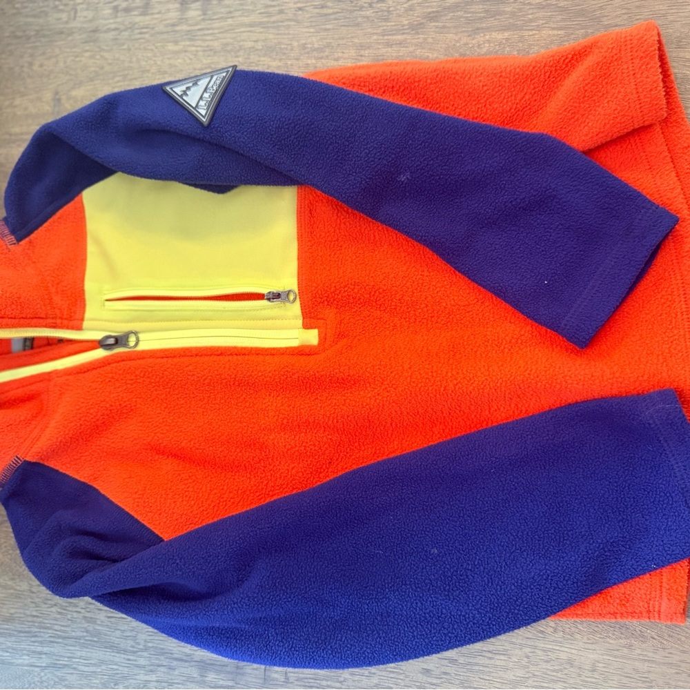 L.L. Bean Kids Jacket - Orange, Yellow, and Blue
